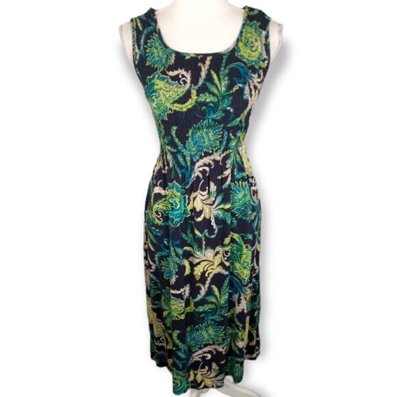 CROFT & BARROW GREEN DRESS SZ.S EUC - Picture 1 of 8